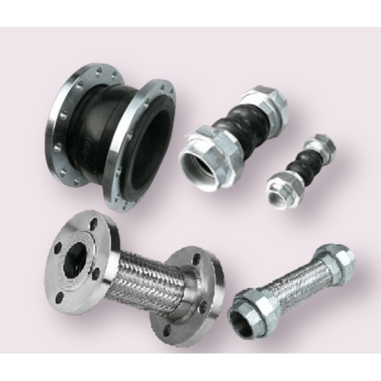 Khớp Nối Mềm Cao Su Mặt Bích Inox 304 PN16