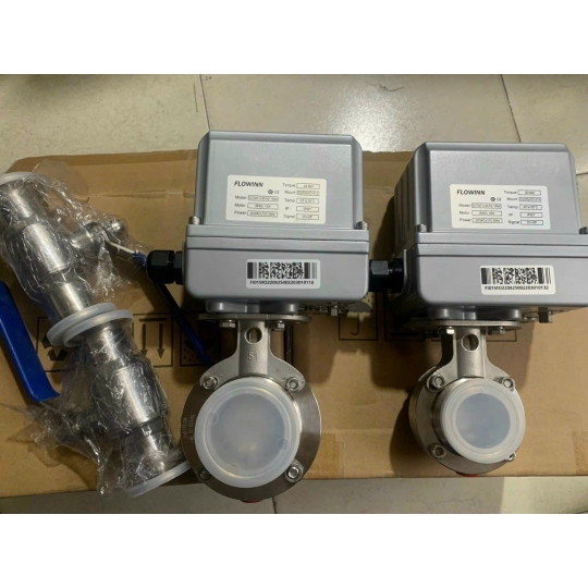 Van Bướm Vi Sinh Điện Inox 316