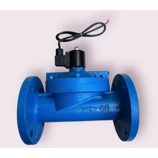 Van Điện Từ Gang Mặt Bích