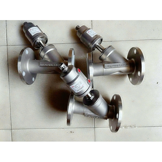 VAN XIÊN MẶT BÍCH KHÍ NÉN DN100 JN070B JAKI