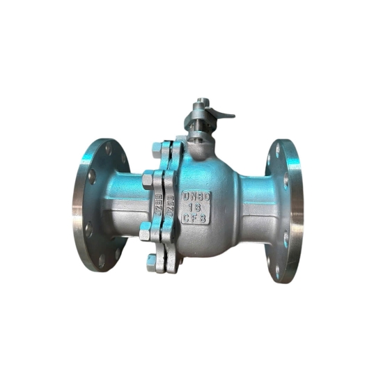 Van Bi Inox Tay Gạt Mặt Bích 