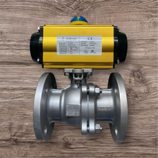 VAN BI THÉP WCB MẶT BÍCH PN16 KHÍ NÉN 