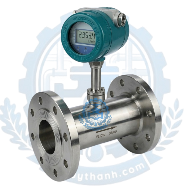 Đồng Hồ Đo Lưu Lượng Hơi Nóng Inox 304 Bão Hòa