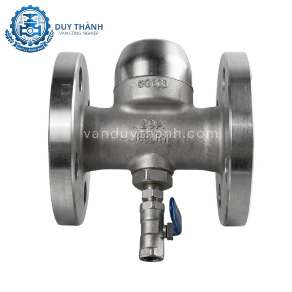 Bẫy Hơi Đồng Tiền Mặt Bích Inox 304 Ynv