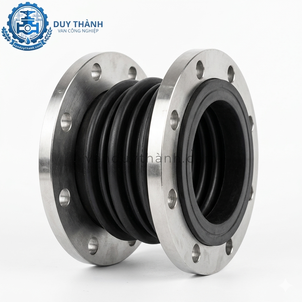 Khớp nối mềm cao su mặt bích PN16