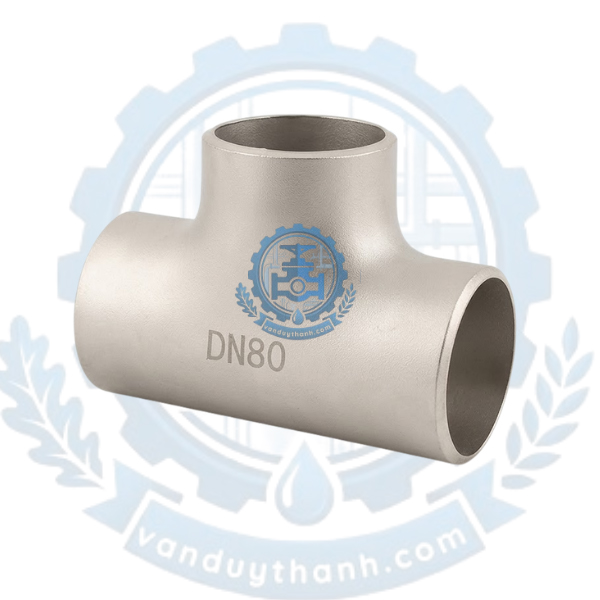 Tê hàn Inox 304 SCH10, SCH40 / DN8 - DN200