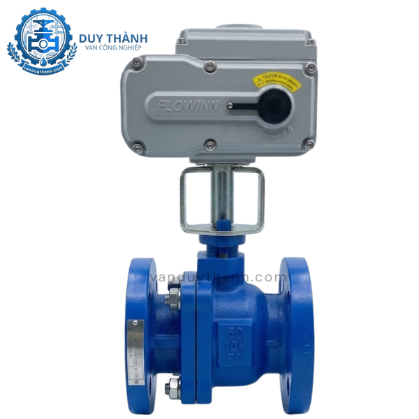 Van Bi Thép Mặt Bích Ansi 150lb Điện Flowinn