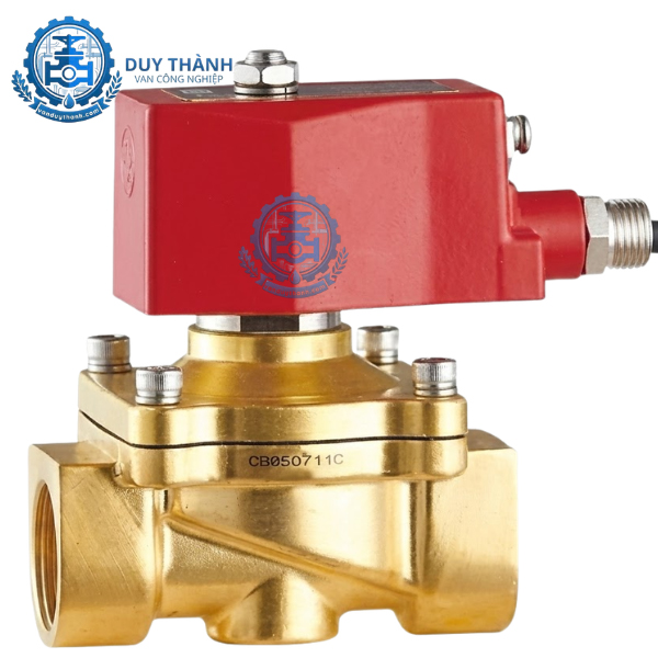Van Điện Từ Đồng Thau Nối Ren Chống Cháy Nổ