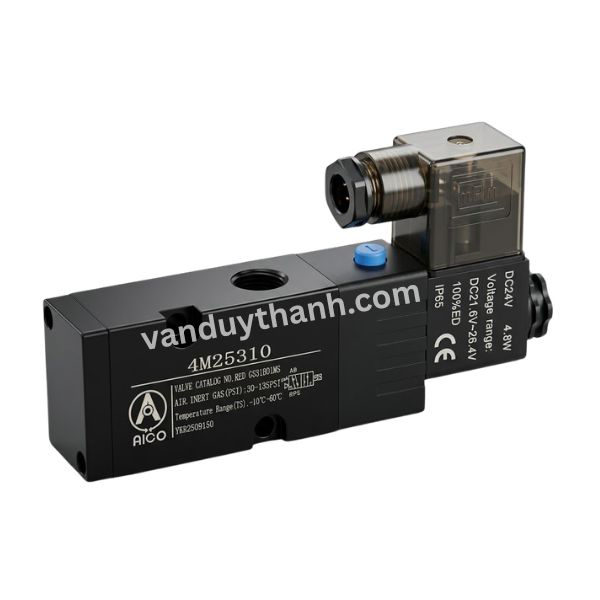 Van Điện Từ Solenoid Valve 4m25310 Aico Ac220v-dc24v