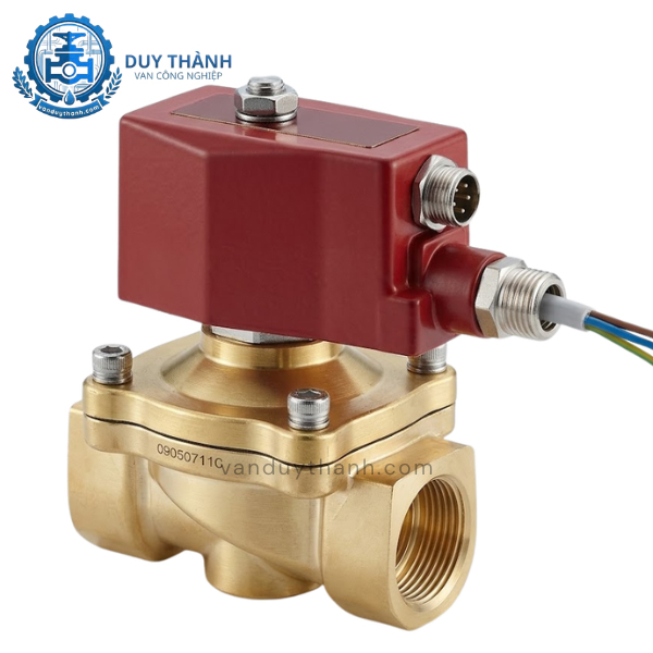 Van Điện Từ Đồng Nối Ren Chống Cháy Nổ