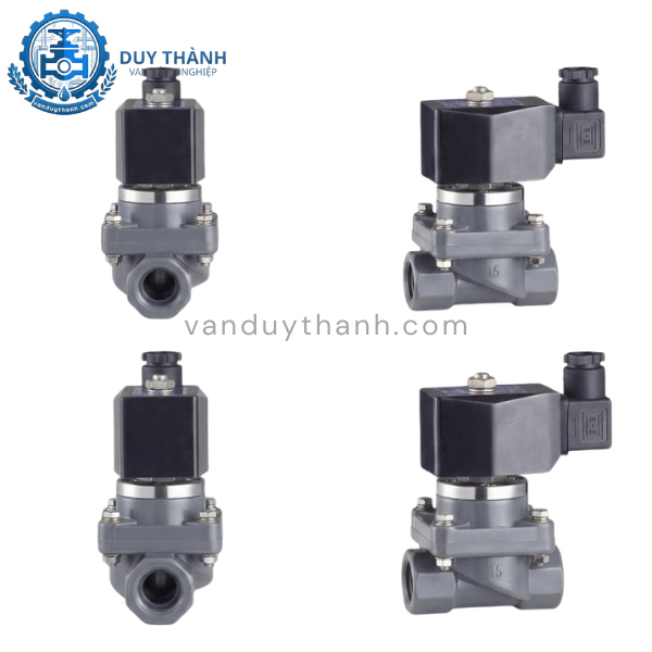 Van Điện Từ Nhựa Nối Ren Zcf-pu-15es