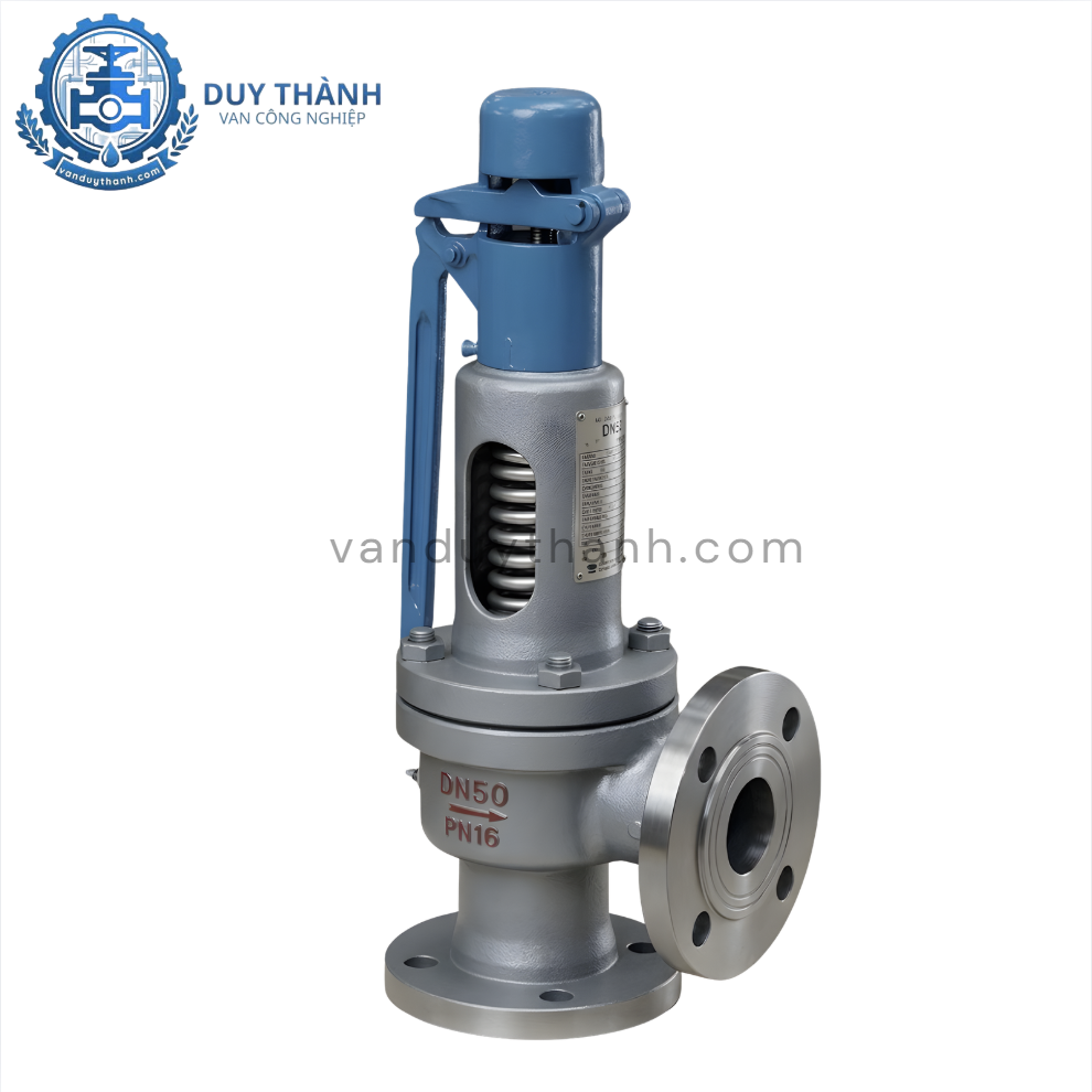 Van An Toàn Hơi Thép Mặt Bích PN16