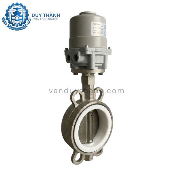 VAN BƯỚM INOX ĐIỀU KHIỂN ĐIỆN