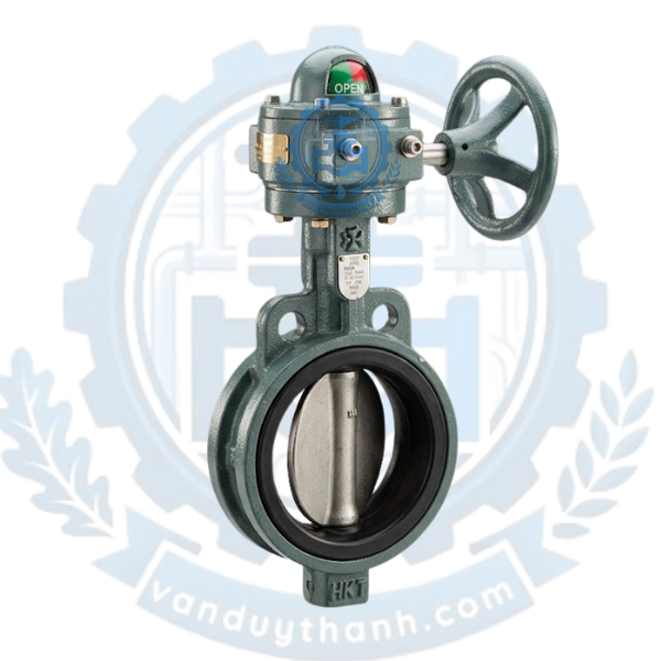 Van Bướm Inox 304 Tay Quay Jis10k DN40 - 300
