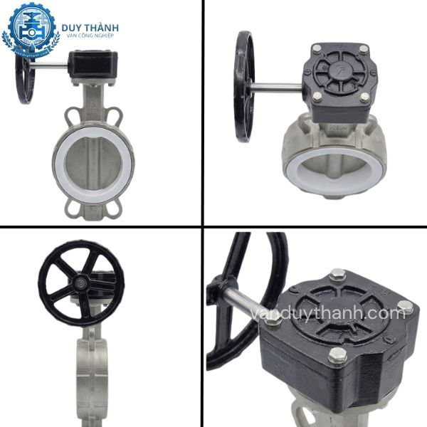 Van bướm tay quay inox