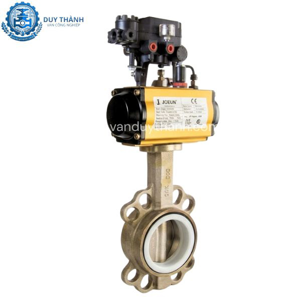 Van bướm khí nén tuyến tính