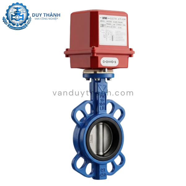 Van Bướm Gang Điều Khiển Điện Unid