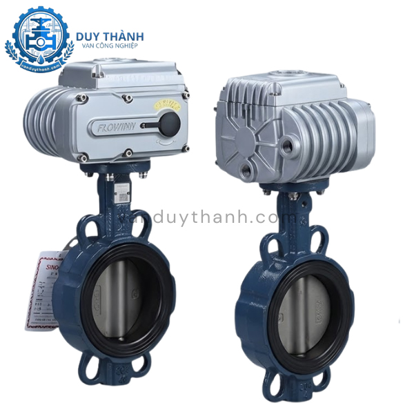 Van bướm gang điều khiển điện