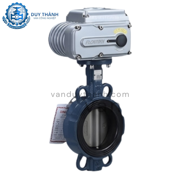 Van bướm gang điều khiển điện flowinn