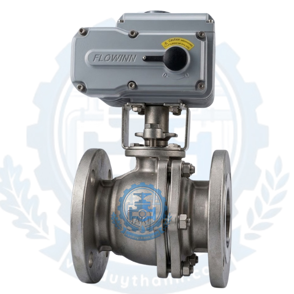 Van Bi Mặt Bích Điều Khiển Điện DN40