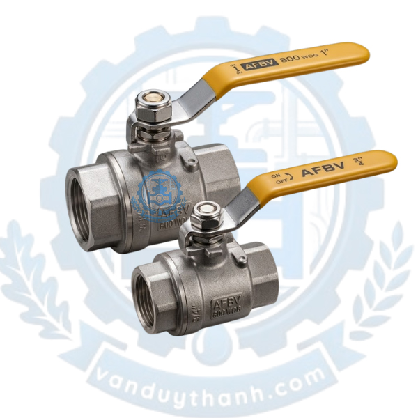 Van Bi Ren Inox 304 Tay Gạt DN15 - DN100