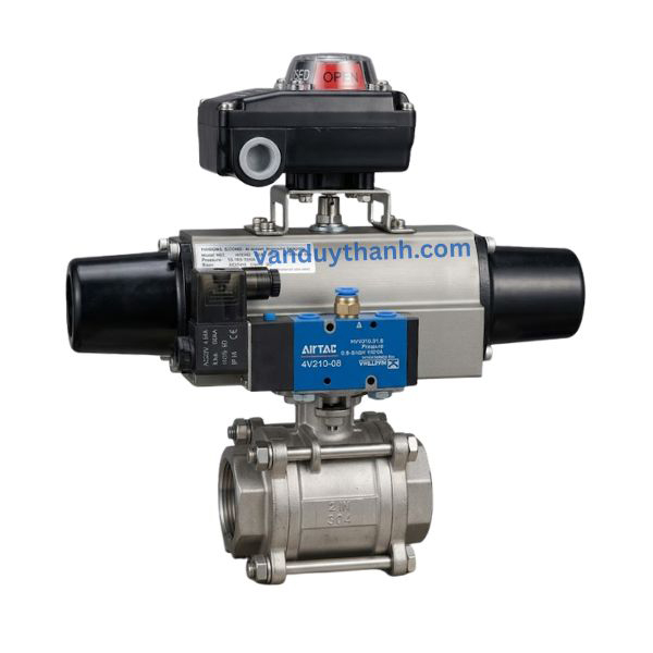 Van Bi Điều Khiển Khí Nén Tác Động Đơn DN15 - DN300
