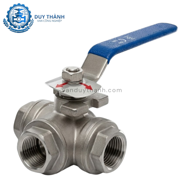 Van Bi Inox 304 Ren 3 Ngả Tay Gạt Jaki