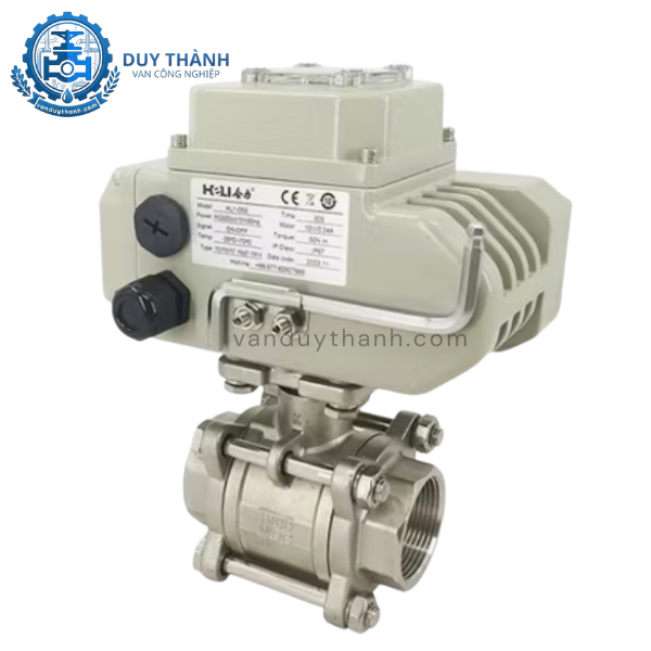 Van Bi Inox 3 Thân Điều Khiển Điện Flowinn