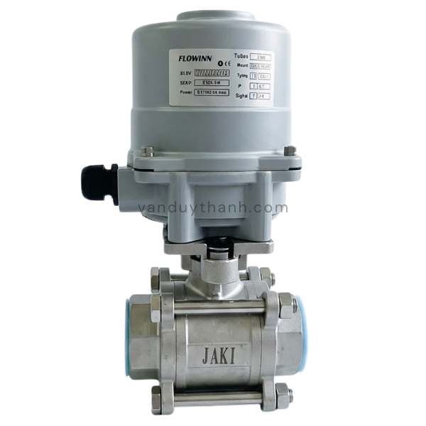 Van Bi 3PC Đóng Mở Điện Tuyến Tính