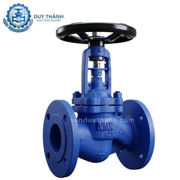 Van Cầu Hơi Thép Mặt Bích PN16