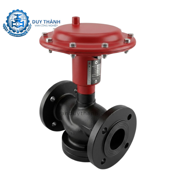 Van Cầu Hơi Gang Mặt Bích Đóng Mở Khí Nén Tork