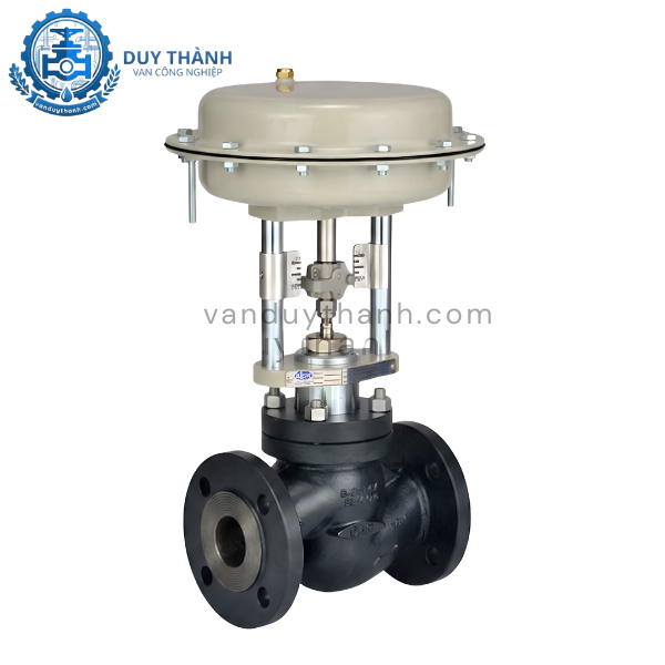 Van cầu hơi thép điều khiển khí nén tuyến tính