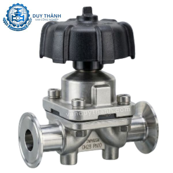 Van Màng Inox Vi Sinh Khí Nén