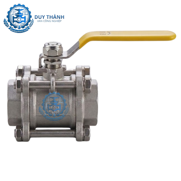 Van Bi 3pc Nối Ren Inox 304 Tay Gạt AFBV