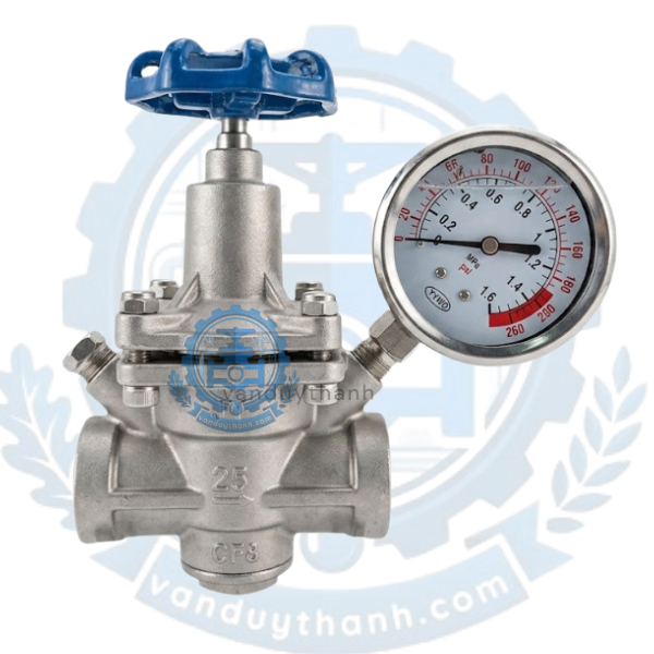 Van Giảm Áp Inox 304 Nối Ren DN15 - DN50