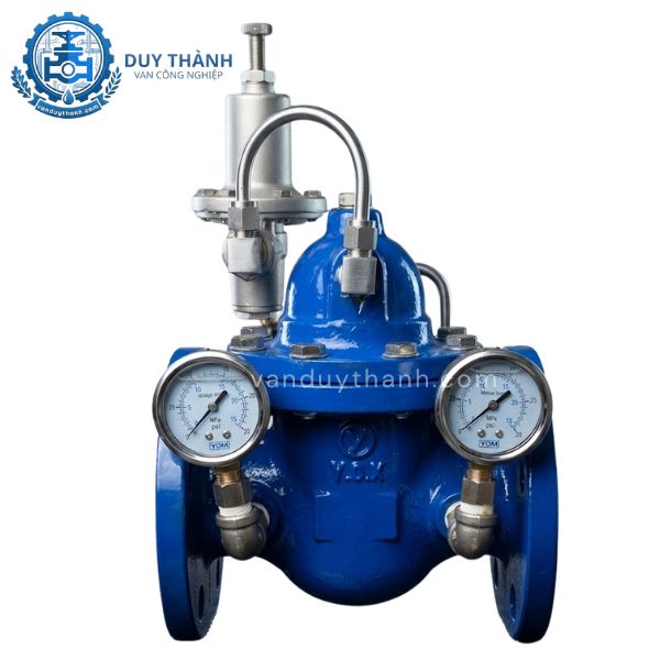 Van Giảm Áp Nước Mặt Bích Pn16