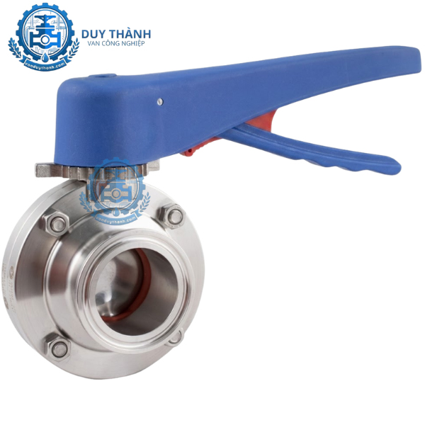 Van Bướm Inox 316 Vi Sinh Nối Clamp Tay Gạt