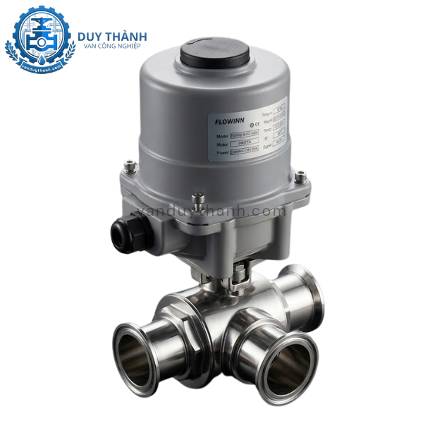 Van Bi 3 Ngả Vi Sinh Kẹp Clamp