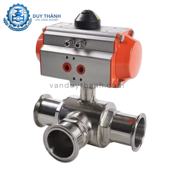 Van Bi 3 Ngả Vi Sinh Kẹp Clamp