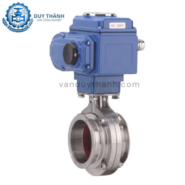 Van Bướm Vi Sinh Điện Inox 304, 316