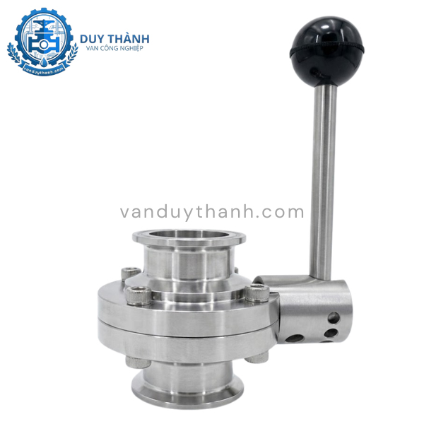 Van Bướm Vi Sinh Tay Rút Inox
