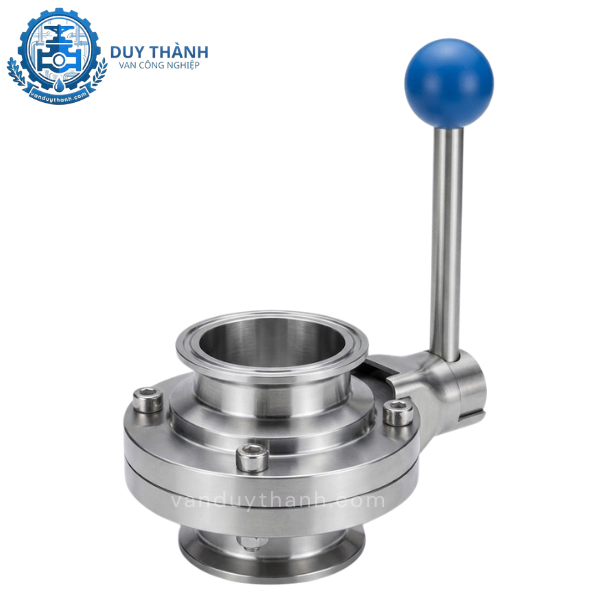 Van Bướm Vi Sinh Tay Rút Inox