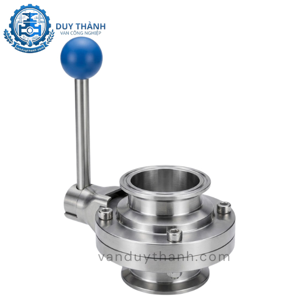 Van Bướm Vi Sinh Tay Rút Inox