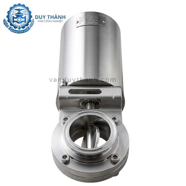 Van Bướm Vi Sinh Inox 316 Khí Nén
