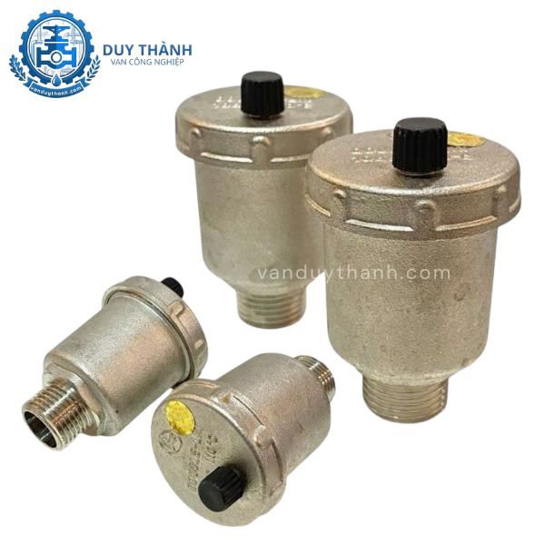 Van Xả Khí Nối Ren Đồng Thau