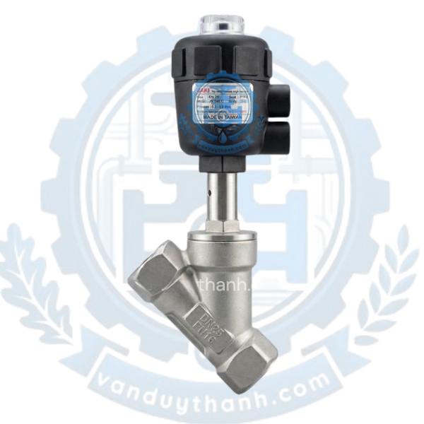 Van Y Xiên, Van Góc Inox 304, 316 Nối Ren Đầu Khí Nén Nhựa