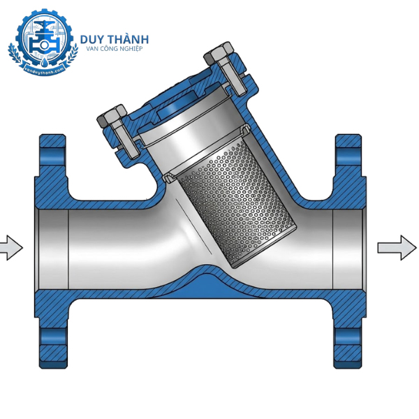 Y Lọc THép Mặt Bích PN16 GS-C25 DN125, DN150, DN200, DN250, DN300