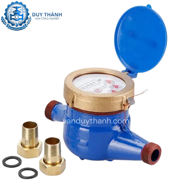 Đồng hồ đo lưu lượng nước nối ren
