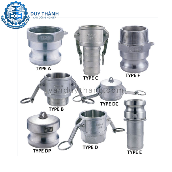 KHỚP NỐI NHANH INOX 316 ĐẦU F