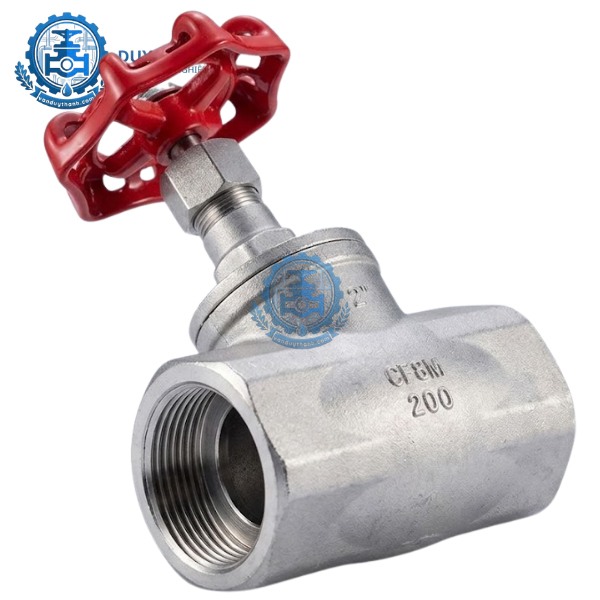 Van Cầu Hơi Inox 304 Nối Ren Tay Xoay Afbv